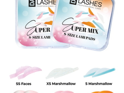 Super Mix s-suuruses lash lifti silikoonpadjad